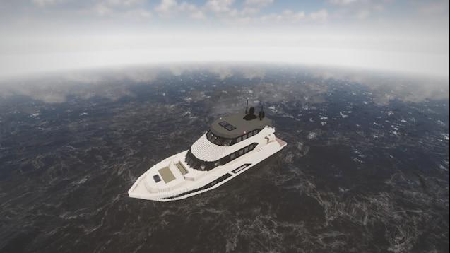 Шикарная яхта / Luxury Sport Yacht для Teardown