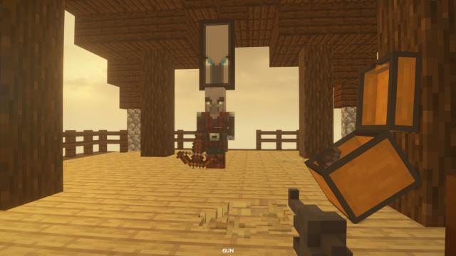 Minecraft Pillager Outpost для Teardown
