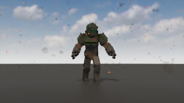 Doom the dark ages playermodel для Teardown