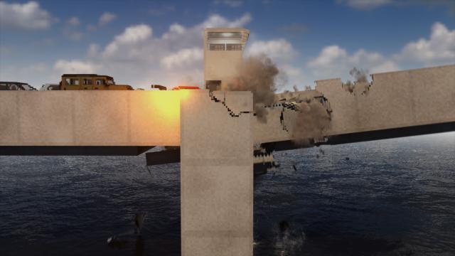 Working Draw Bridge для Teardown