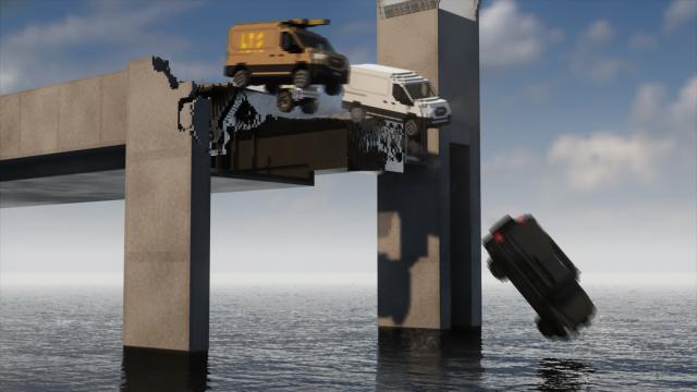 Working Draw Bridge для Teardown