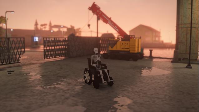 Инвалидное кресло / Wheelchair для Teardown
