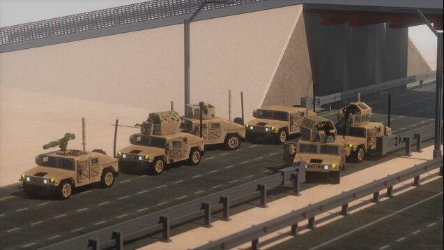 Пак военной техники США / U.S. Armed Forces vehicle pack для Teardown