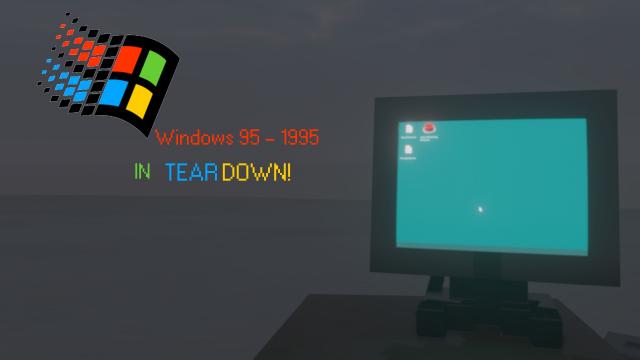 Windows 95 PC для Teardown
