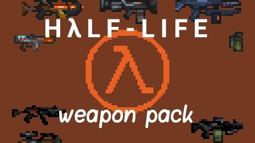 Half-Life Weapon Pack для Terraria