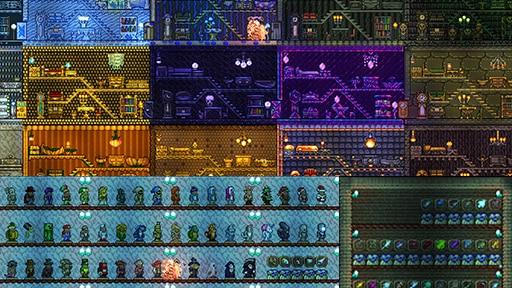 Storage World - All Items Included (Small World - Journey) для Terraria