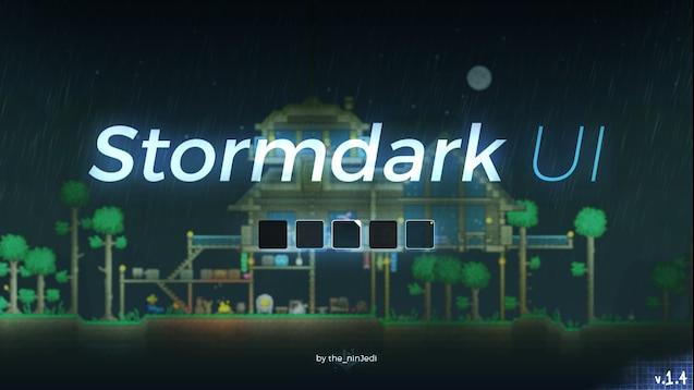 Stormdark UI для Terraria