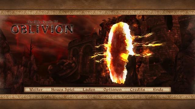 Super Epic Main Menu for Tes IV: Oblivion