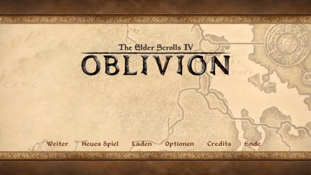 Main Menu 4K for Tes IV: Oblivion