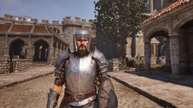 Less Ugly Iron Armor for Oblivion Remastered