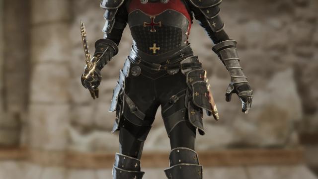 Dark Holy Armor for Oblivion Remastered
