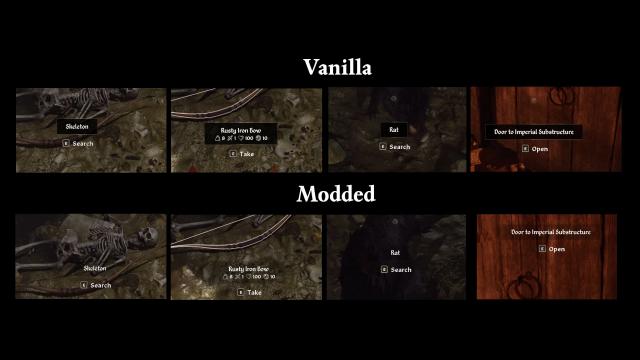 Less Ugly Black Infoboxes for Oblivion Remastered