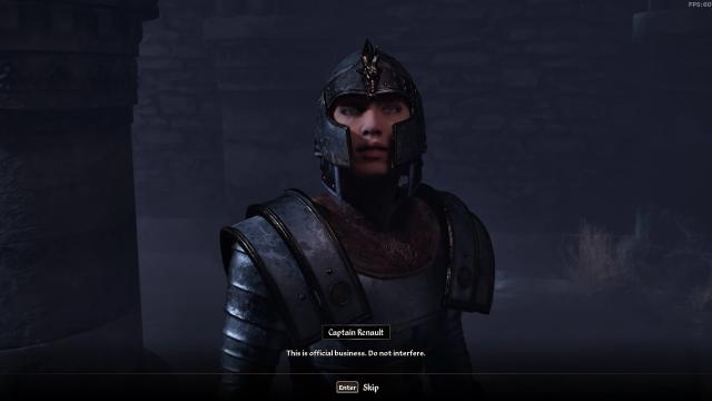 Lootable Captain Renault for Oblivion Remastered