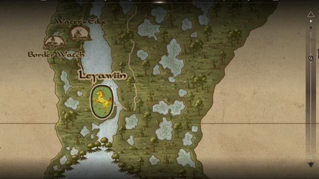 Cyrodiil Paper Map by Caro Tuts for Oblivion Remastered