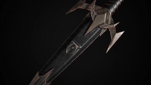 Mehrunes Razor 4K for Oblivion Remastered