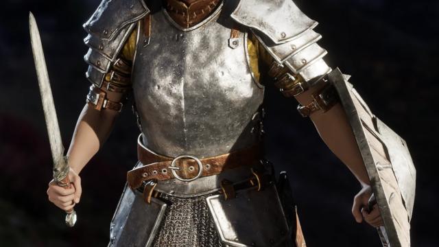 Dark Iron Armour Retexture for Oblivion Remastered