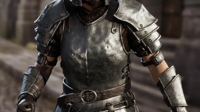 Dark Iron Armour Retexture for Oblivion Remastered