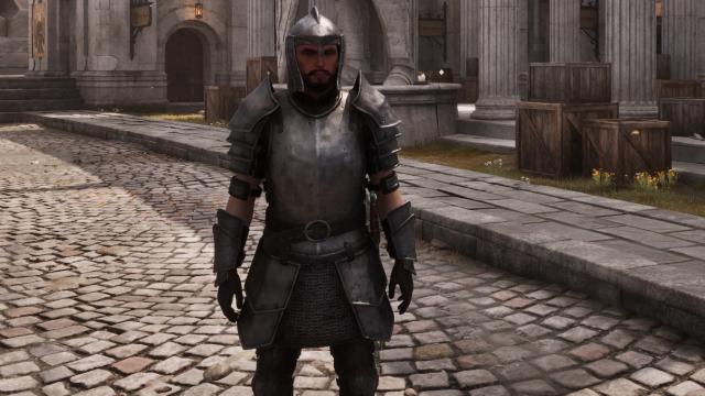 Dark Iron Armour Retexture for Oblivion Remastered