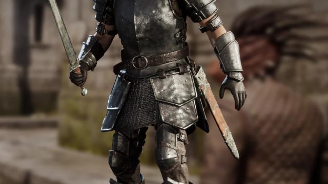 Dark Iron Armour Retexture for Oblivion Remastered