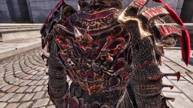 Kanjs - Daedric Armor and weapon Oldblivion Style for Oblivion Remastered