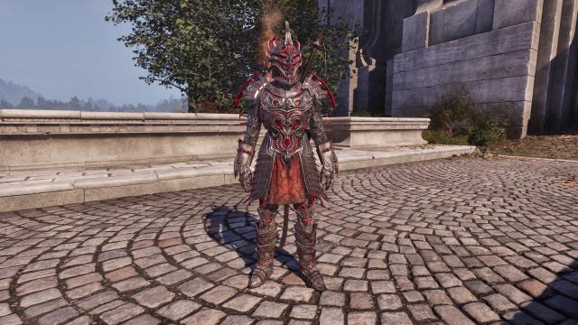 Kanjs - Daedric Armor and weapon Oldblivion Style for Oblivion Remastered
