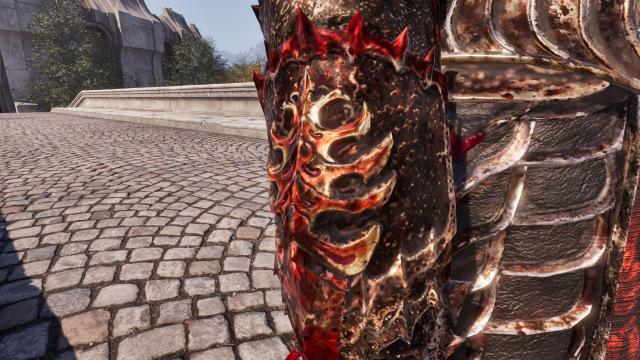 Kanjs - Daedric Armor and weapon Oldblivion Style for Oblivion Remastered