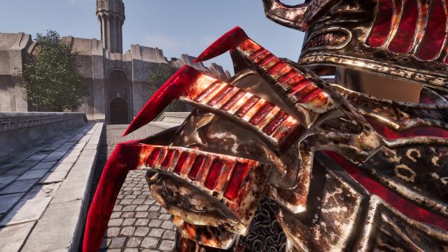 Kanjs - Daedric Armor and weapon Oldblivion Style for Oblivion Remastered