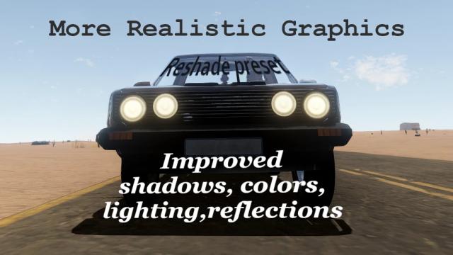 More Realistic Graphics (Reshade) для The Long Drive
