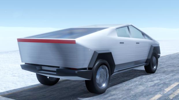 Tesla Cybertruck Mod for The Long Drive