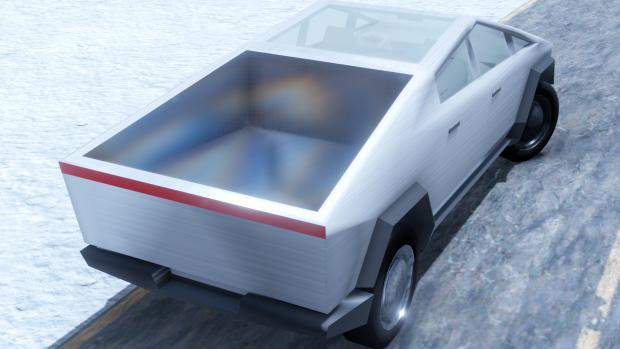Tesla Cybertruck Mod for The Long Drive