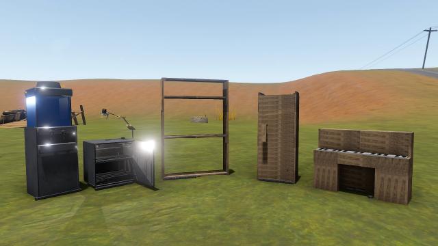 Furniture pack parts 1-3 by Rediss для The Long Drive