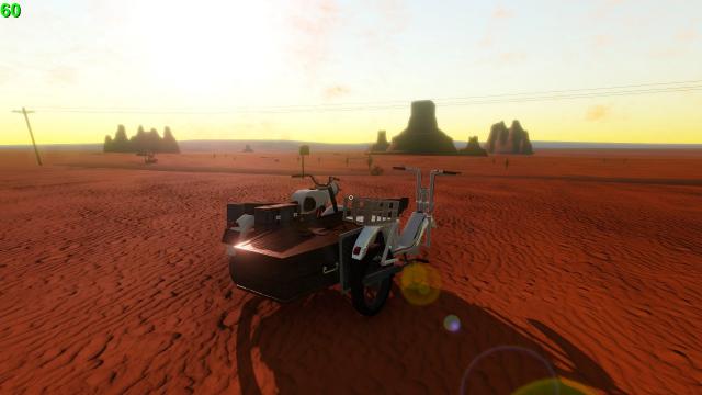 Bike With A Coffin Sidecar для The Long Drive