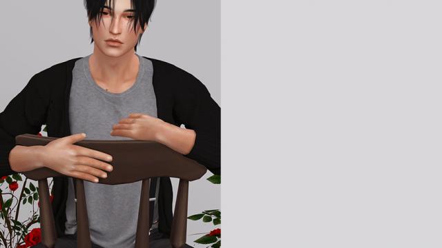 Simple Boy Pose Pack для The Sims 4