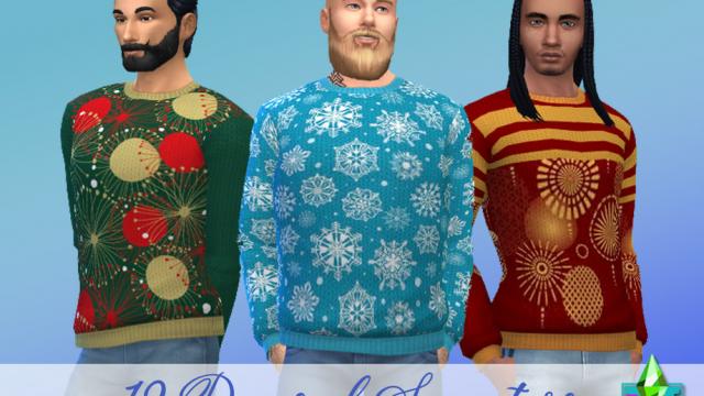 SimmieV Holiday Pullover 2