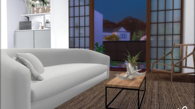 Zen Living Room (Room) for The Sims 4