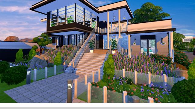 Baraporn Modern для The Sims 4