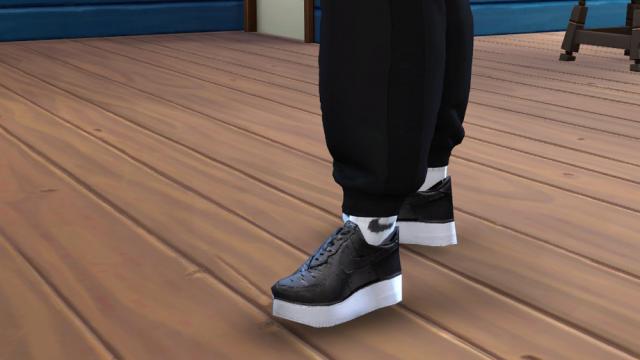 Nike Air Force 1 07 Edition - NEEDS MESH для The Sims 4