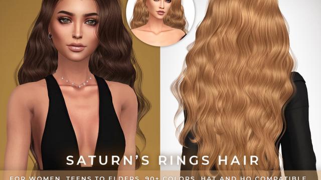 SonyaSims Saturns Rings Hair