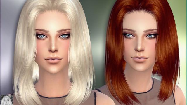 Anto - Stone (Hair) for The Sims 4