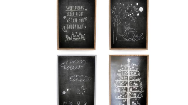 [Alwine kidsroom] chalk board