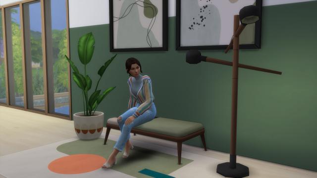 Пользовательский каталог для гостиной / ColourTalk - Living Stuff для The Sims 4