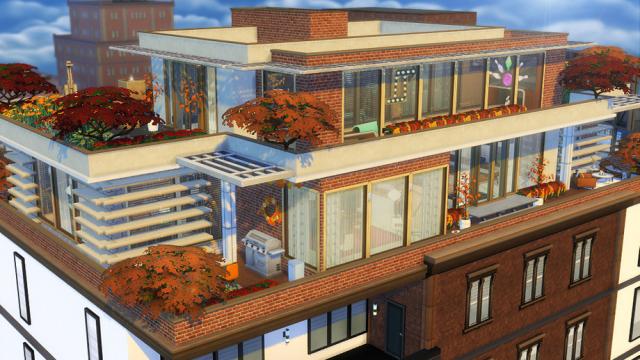 MAD MEN'S FALL для The Sims 4