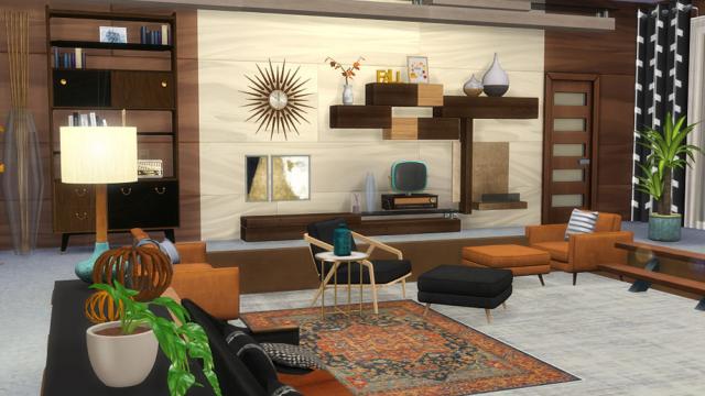 MAD MEN'S FALL для The Sims 4