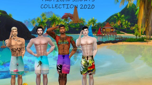 Tropical Shorts Collection 2020