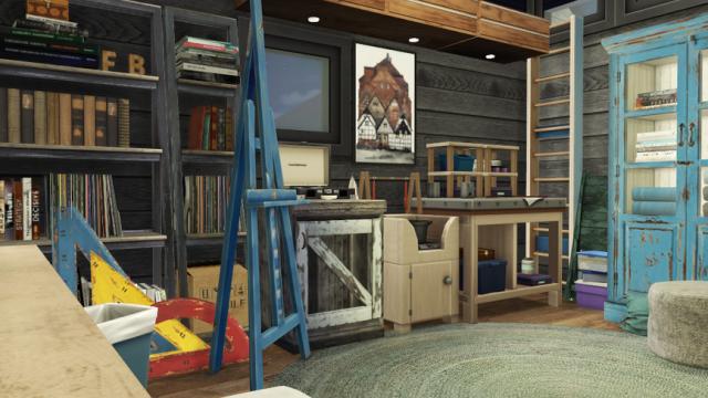 Rooms - Denim Dreams for The Sims 4