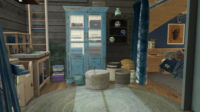 Rooms - Denim Dreams for The Sims 4