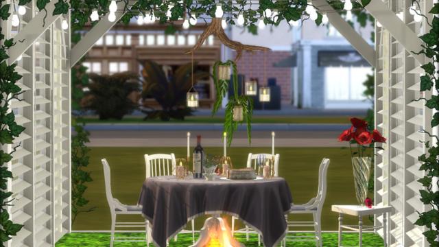 Romantic Dinner for The Sims 4