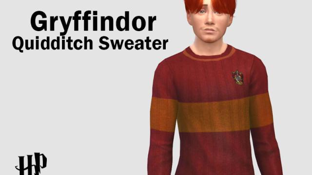 Gryffindor Quidditch Sweater