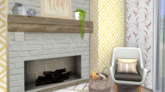 Pastel Neutrals Bedroom for The Sims 4