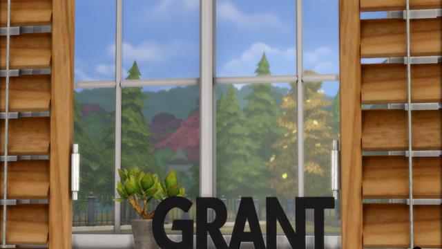 Little Grant's Room for The Sims 4